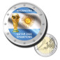 2 Euro Coloured Coin World Cup Qatar 2022 Champions - Argentina