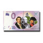 0 Euro Souvenir Banknote Memorial 1815 Colour Belgium ZEMQ 2019-1