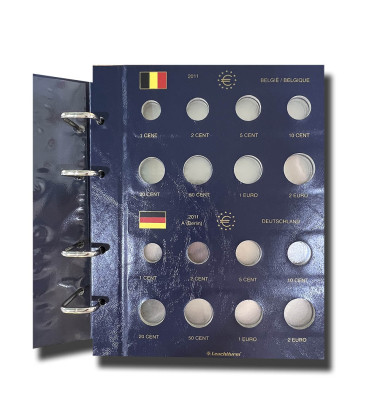Leuchtturm Vista Annual Euro Coin Album 2008 Including Pages