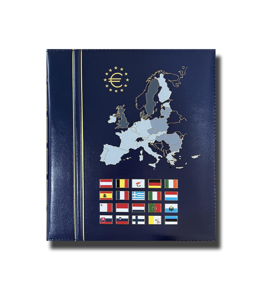 Leuchtturm Vista Annual Euro Coin Album 2008 Including Pages