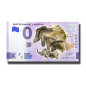0 Euro Souvenir Banknote Grotte Chauvet 2 Ardeche Colour France UEHQ 2022-2