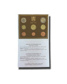 2011 Vatican Euro Coin Year Set
