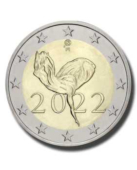 2022 Finland 100th Anniversary Of National Ballet 2 Euro Coin