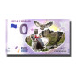 0 Euro Souvenir Banknote Castle Of Buillon Colour Belgium ZEMF 2019-2