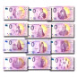 0 Euro Souvenir Banknote Complete Set Monarchs of the Netherlands PEAS 2020 - Set of 12