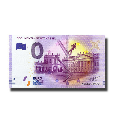 0 Euro Souvenir Banknote Documenta - Stadt Kassel Germany XELE 2017-1