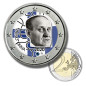 2 Euro Coloured Coin 2020 Finland Vaino Linna
