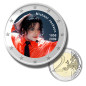 2 Euro Coloured Coin Music Star - Michael Jackson 1958 - 2009