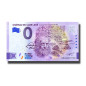 0 Euro Souvenir Banknote Chateau Du Clos Luce France UEAU 2023-9