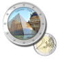 2 Euro Coloured Coin Louvres - Paris