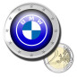 2 Euro Coloured Coin Car Brand - BMW