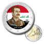 2 Euro Coloured Coin Saddam