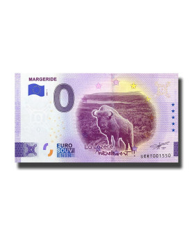 0 Euro Souvenir Banknote Margeride France UERT 2023-1