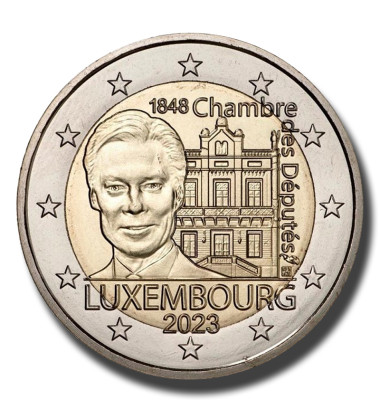 2023 Luxembourg Chamber of Deputies 2 Euro Coin