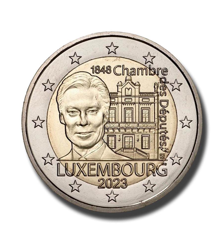 2023 Luxembourg Chamber of Deputies 2 Euro Coin