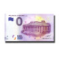 0 Euro Souvenir Banknote Palais De La Bourse Paris France UEKZ 2017-3