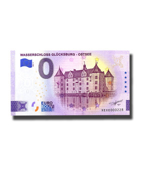0 Euro Souvenir Banknote Wasserschloss Glucksburg - Ostsee Germany XEXE 2023-1