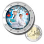 2 Euro Coloured Coin 2021 Italy Healthcare Grazie