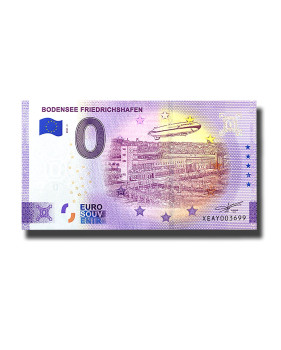 0 Euro Souvenir Banknote Bodensee Friedrichshafen Germany XEAY 2021-1