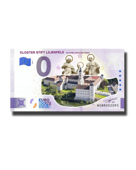 0 Euro Souvenir Banknote Kloster Stift Lilienfeld Colour Austria NEBR 2022-1