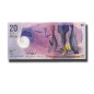 2020 Maldives 20 Rufiyaa Polymer Banknote Uncirculated