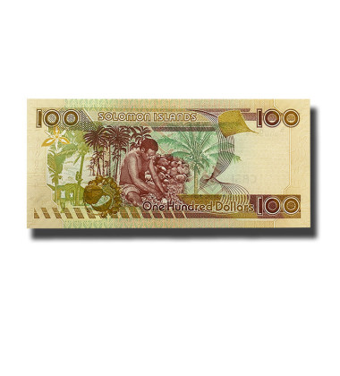 2009 Solomon Islands 100 Dollars Banknote Uncirculated