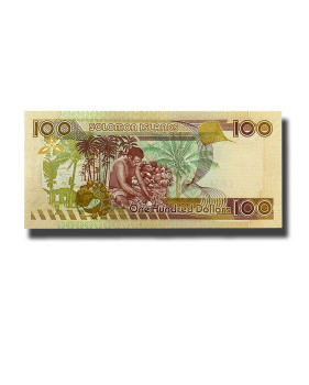 2009 Solomon Islands 100 Dollars Banknote Uncirculated