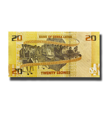 2022 Sierra Leone Set of 5 Leones Banknotes Uncirculated