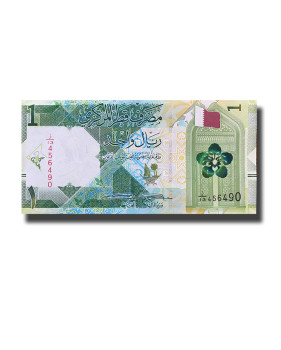 2020 Qatar 1 Riyal Banknote Uncirculated