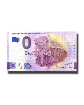 0 Euro Souvenir Banknote Vincent Van Gogh Netherlands PEBR 2023-8