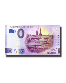0 Euro Souvenir Banknote Flughafen Koln-Bonn - CGN Germany XEKL 2023-2