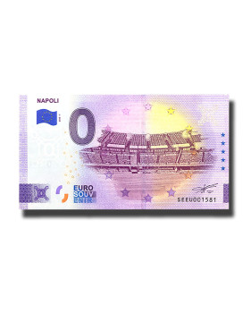 0 Euro Souvenir Banknote Napoli Italy SEEU 2023-1