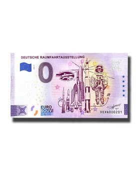 0 Euro Souvenir Banknote Deutsche Raumfahrtausstellung Germany XEXQ 2023-1