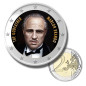 2 Euro Coloured Coin The Godfather - Marlon Brando