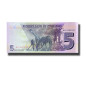 2021 Zimbabwe 5 Dollars Banknote, New Hybrid, Uncirculated