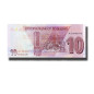 2021 Zimbabwe 10 Dollars Banknote, New Hybrid, Uncirculated