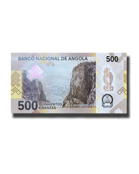 2020 Angola 500 Kwanzas Polymer Banknote Uncirculated