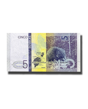 2020 San Tome 5 Dobras Banknote Uncirculated