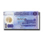 2019 Libya 1 Dinar Polymer Banknote Omar Mukhtar Uncirculated