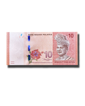 2011 Malaysia 10 Ringgit Banknote Colonel Seri Paduka Uncirculated