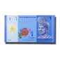 2011 Malaysia 1 Ringgit Polymer Banknote Colonel Seri Paduka, P-51a Uncirculated