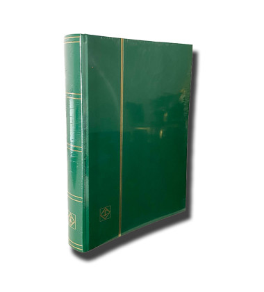 Leuchtturm Stockbook Basic Din A4 64 Black Pages Green Colour