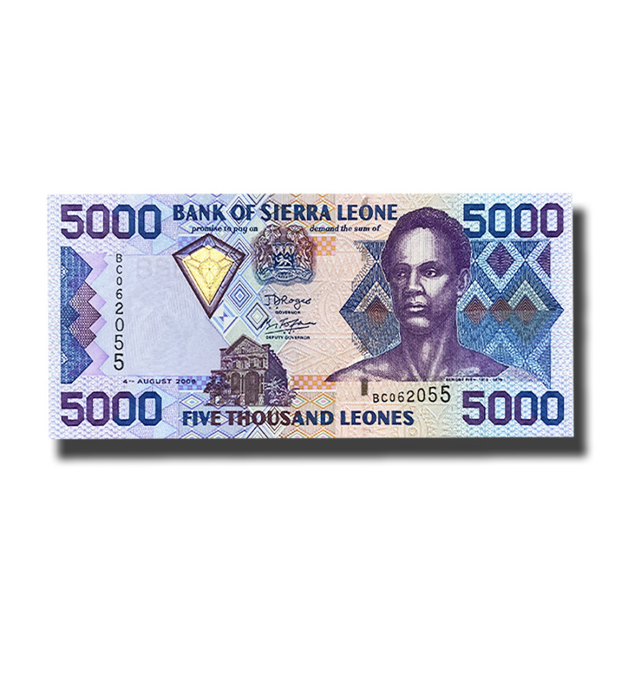 2006 Sierra Leone 5000 Leones Banknote Uncirculated