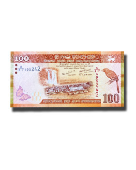 2020 Sri Lanka 100 Rupees Banknote Norochcholai Coal Power Plant, P-125i Uncirculated