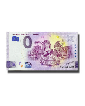 0 Euro Souvenir Banknote Gardaland Magic Hotel Italy SECE 2023-3