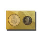 1988 Malta SMOM Silver Coin Set of 2 Order of Malta In Red Folder