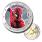 2 Euro Coloured Coin Superhero - Spider-Man
