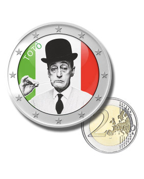 2 Euro Coloured Coin Toto