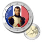 2 Euro Coloured Coin Napoleon Bonaparte