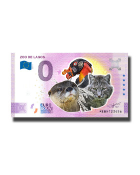 0 Euro Souvenir Banknote Zoo De Lagos Colour Portugal MEBH 2023-3